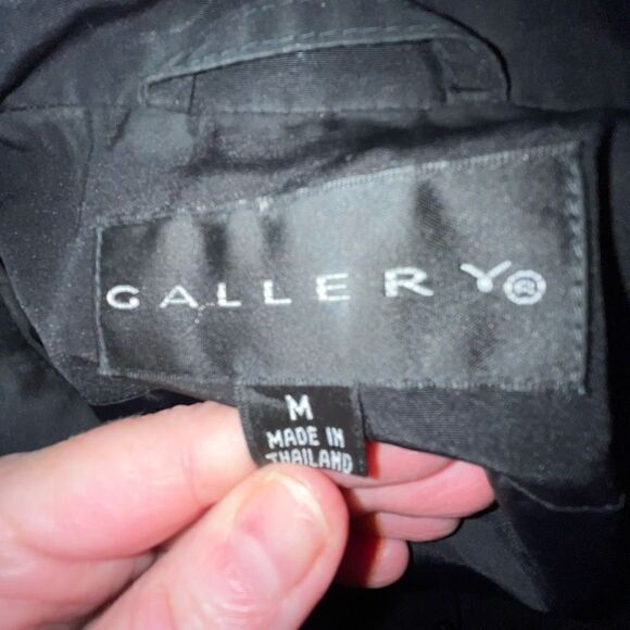 Gallery black lined light jacket medium - Picture 5 of 6